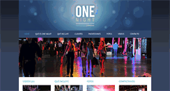 Desktop Screenshot of onenight.com.ar